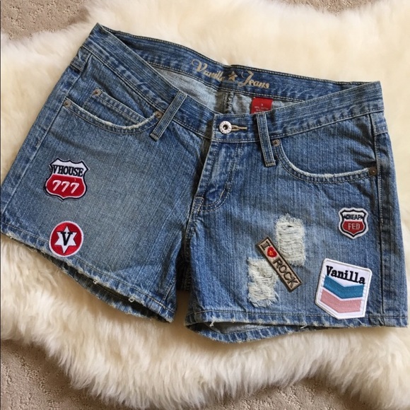 Vanilla Star Pants - Vanilla Star Jean Shorts